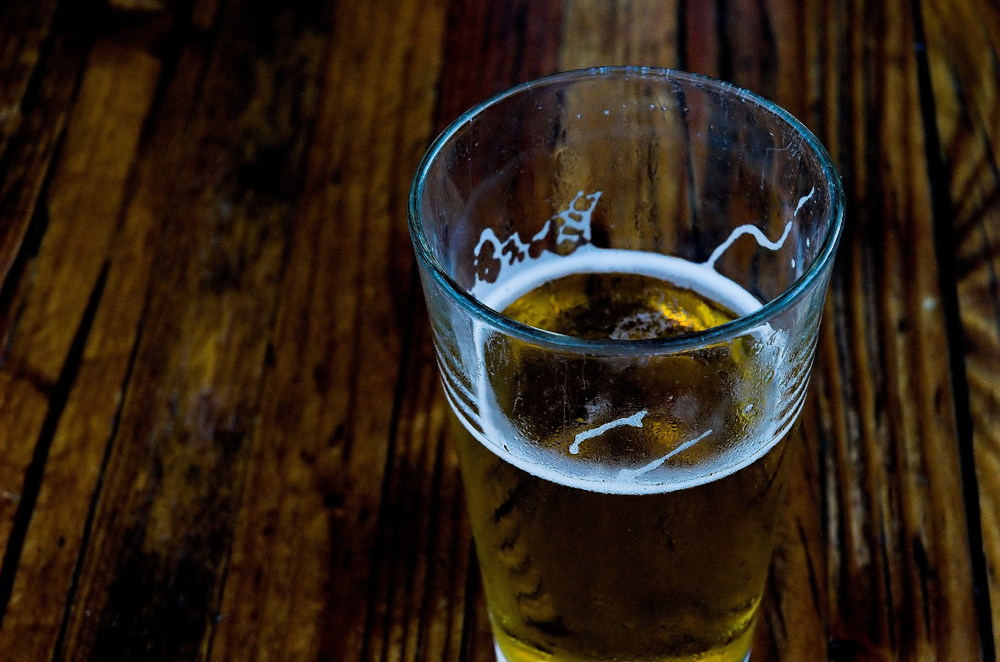 Watch my beer, bro.