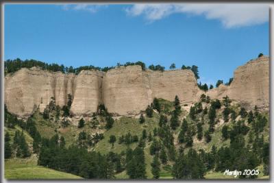 Fort Robinson area ...