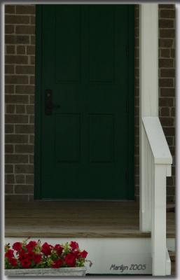 'barracks door ... '