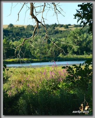 The river road along the Niobrara River ... 