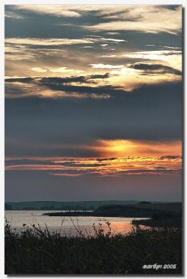 'Early morning along Willow Lake Rd ...'