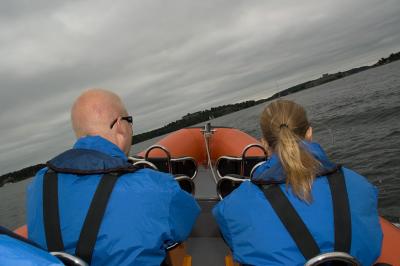 RIB-sightseeing in Stockholm archipelago