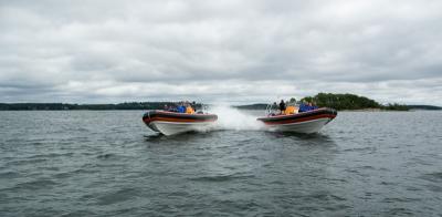 RIB-sightseeing in Stockholm archipelago