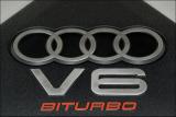 Audi rings on a V6