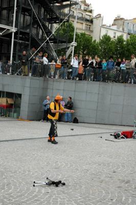 June 2005 -  In Front of Pompidou Center  75003