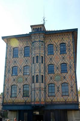 Details frontage of the mill