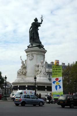 October 2005 - March for retirement - Place de la Rpublique 75011