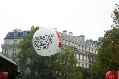 October 2005 - March for retirement - Place de la Rpublique 75011