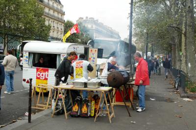 October 2005 - March for retirement - Place de la Rpublique 75011