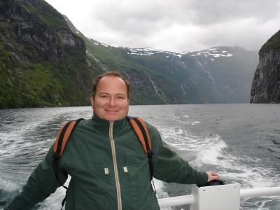 Sailing on the Geiranger Fjord, Norway