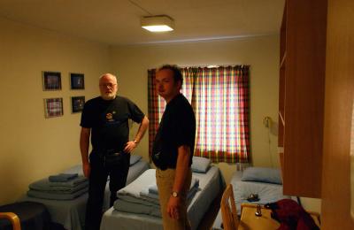 Our room at Spitsbergen Guesthouse