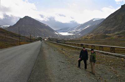 Up the Longyear valley