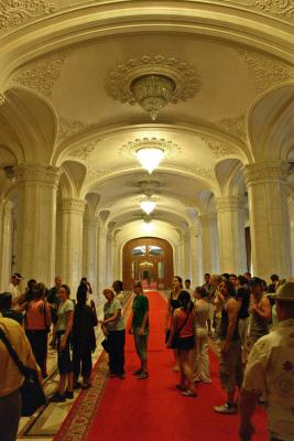 Inside Ceaucescu's People's house