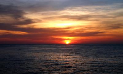 Sun rise in Central America