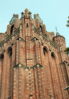 Old gothic design church