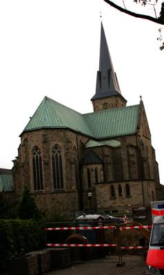 Rear of the old catholic church