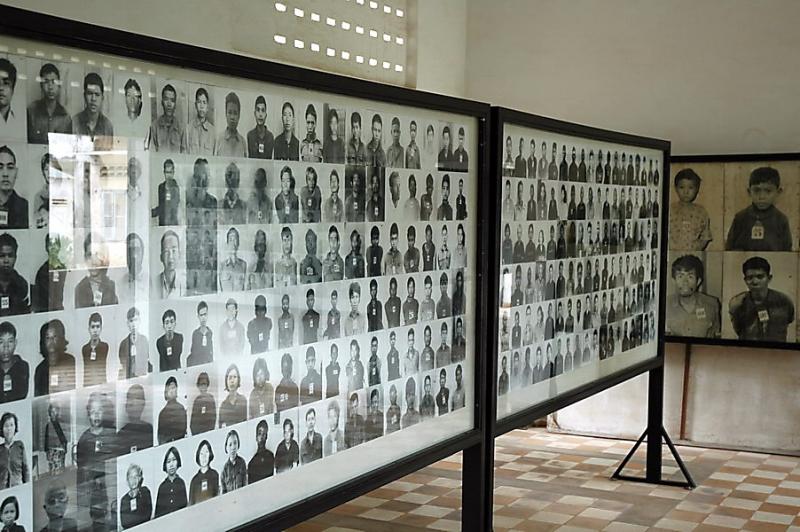 Pictures of some of the 15-20.000 victims