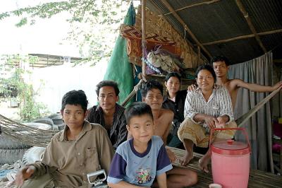 Home of a nice and friendly family, Rural area near Phnom Penh