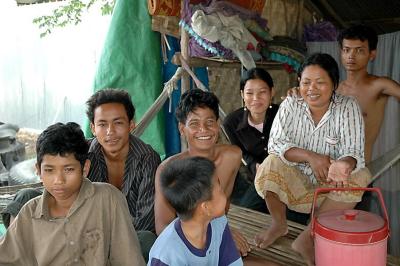 Home of a nice and friendly family, Rural area near Phnom Penh