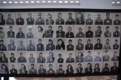 Pictures of some of the 15-20.000 victims