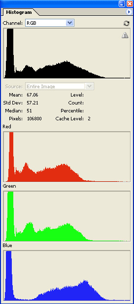 Alastair flower orig histogram