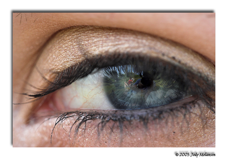 My Wife & I, In My Daughters Eye - By Jody Melanson (Zoo Dad)