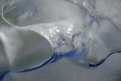 blue ice by Mark Stiebel