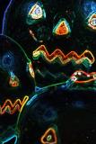 neon pumpkins, by tominboston