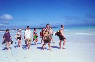 Beach in Galapagos