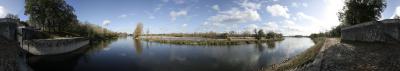 Chatillon-sur-Loire - La Loire from lock Les Mantelots