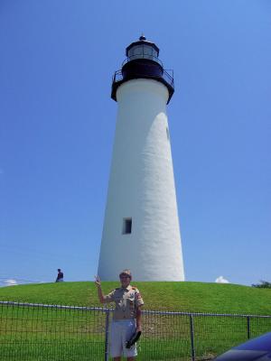 Scout at Lighthouse
