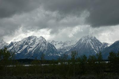 Grand Tetons, First View