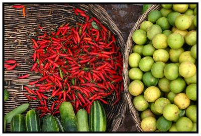 Chilies, Cucumbers and ?