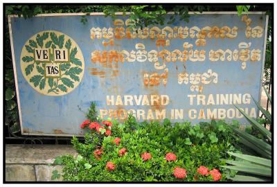 Harvard in Siem Reap