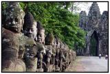Guards at the gate - Angkor Thom