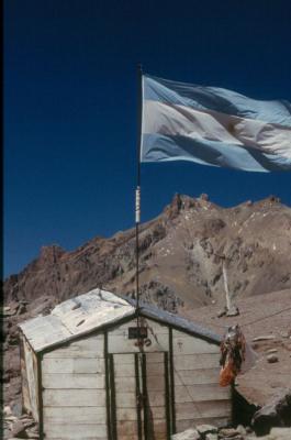 Shelter in Aconcagua