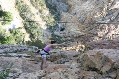 Batman Climbing