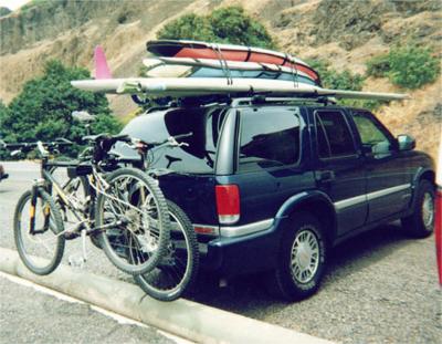 loaded up SUV