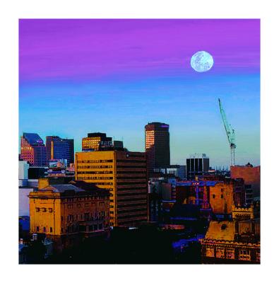 Adelaide moonrise
