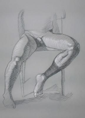 Charcoal on Tone Paper 19X25 2003