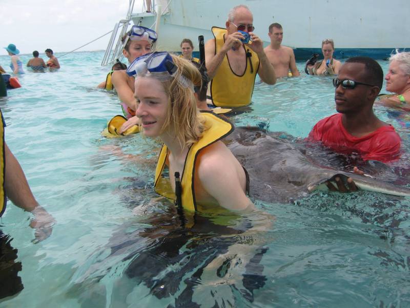 Stingray back massage