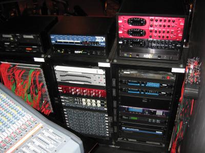 Rack gear in theatre