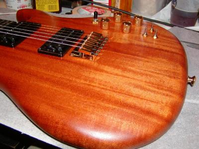 1996ish All Mahogany Carvin DC127 with active electronics