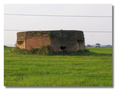 Old air shelter