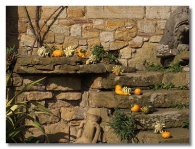 Hever Castle, autum colours