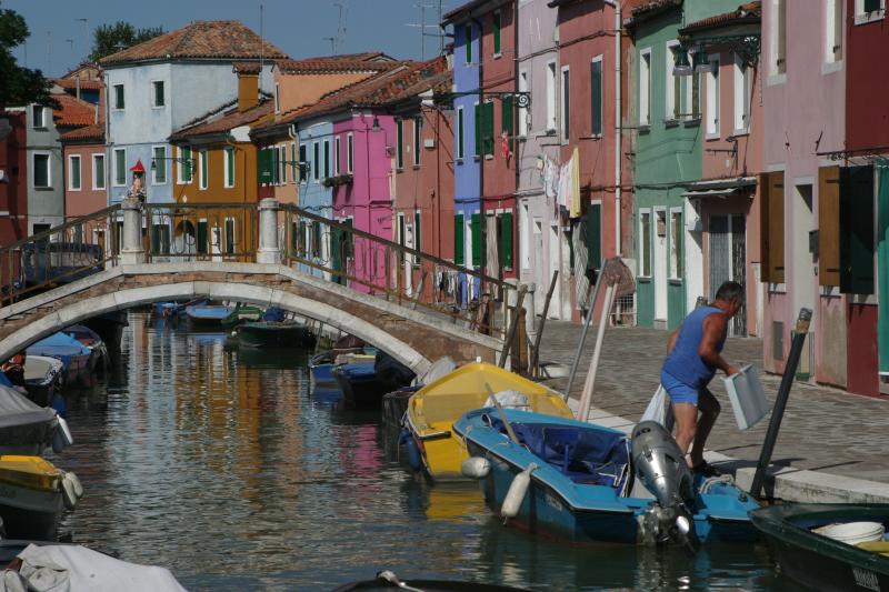 Burano-a fishing village near Venice