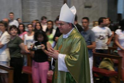 Mass in St. Peter's-Archbishop Jose Gomez from San Antonio