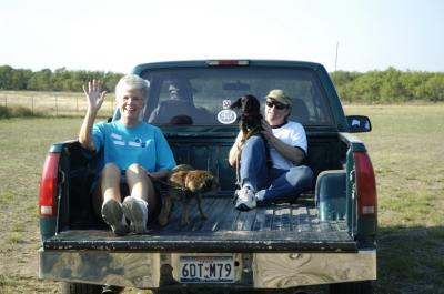 Texas ride in a pickup