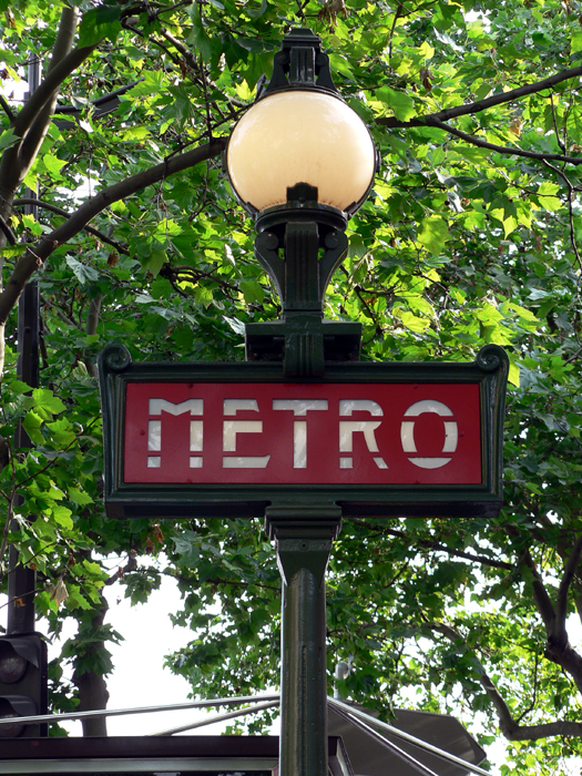 Ah...the Paris Metro