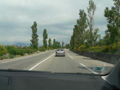 Driving through Provence